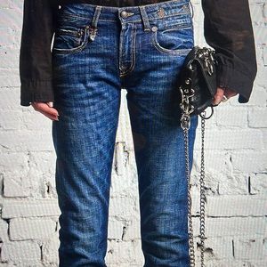 R13 Boy Skinny-Howell Indigo, size 28